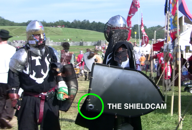 That’s me on the right holding the ShieldCam.